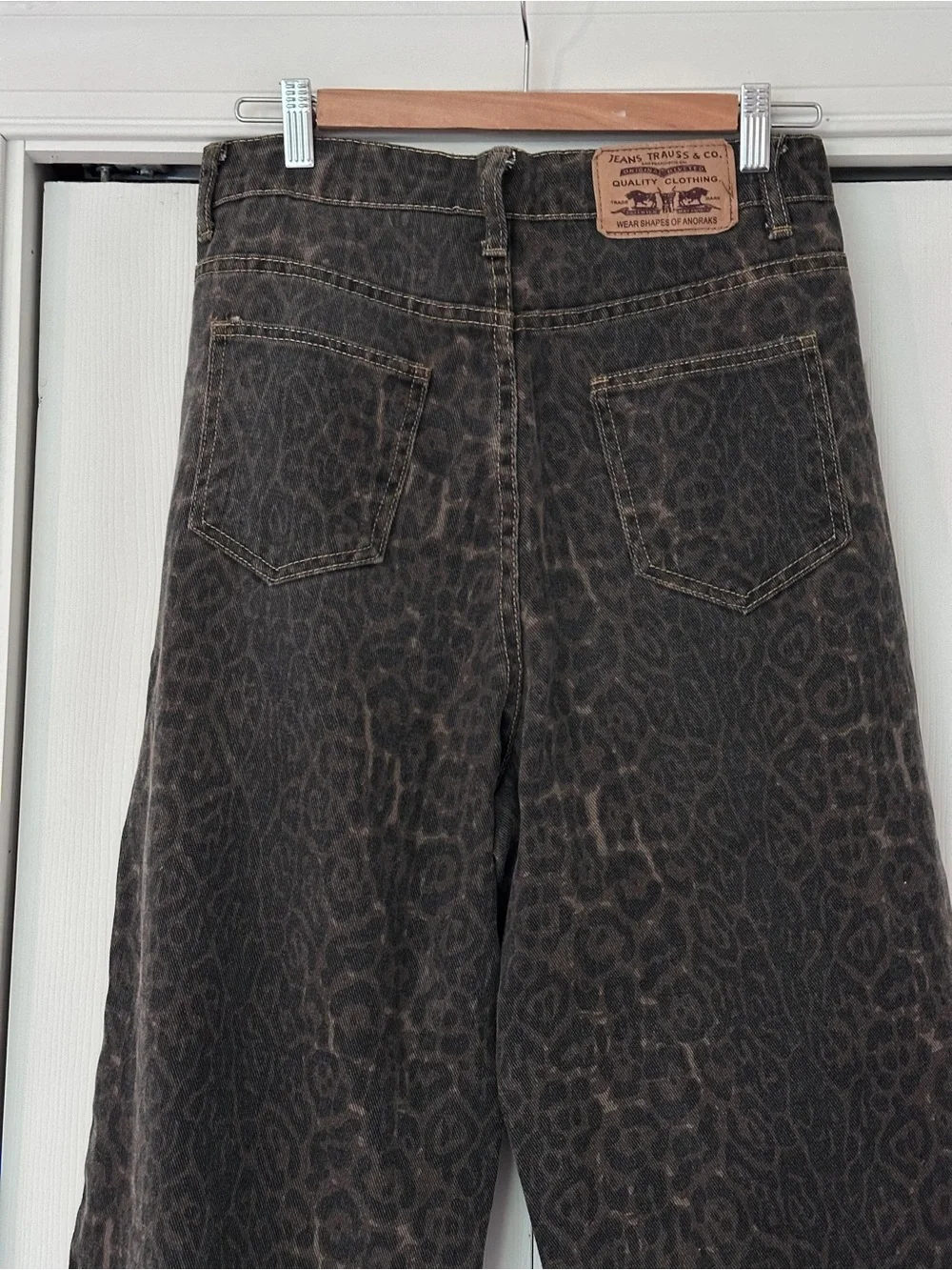 Women's Leopard Print Jeans